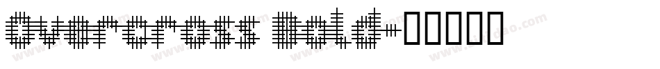 Overcross Bold字体转换